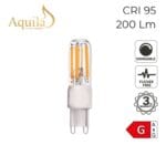 ZIK070S 3W22G9C G9 Clear 3W 2200K