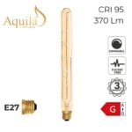 ZIKD067 6W22E27A Tube T30 300mm Amber 6W 2000K E27